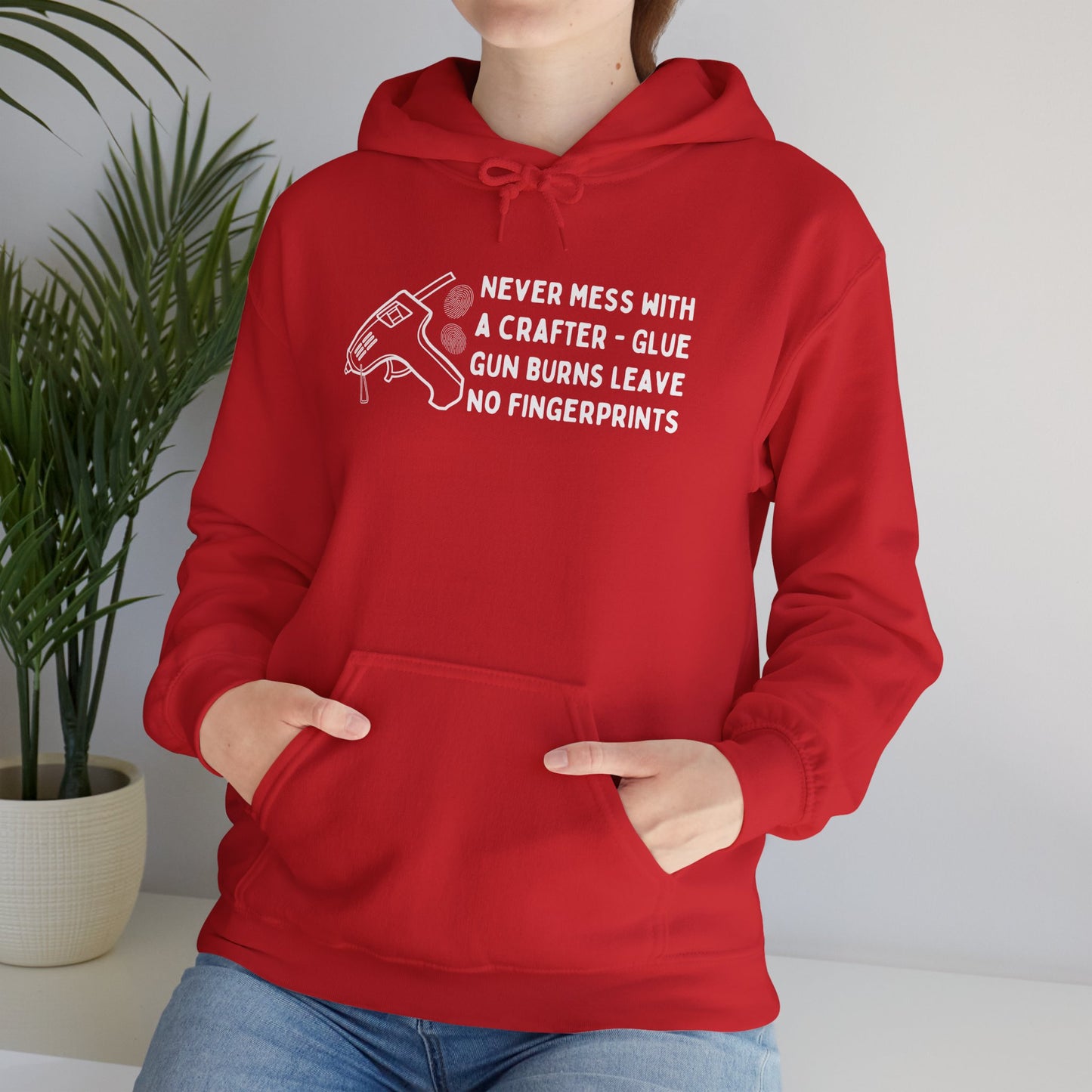 Never Mess with a Crafter Hoodie