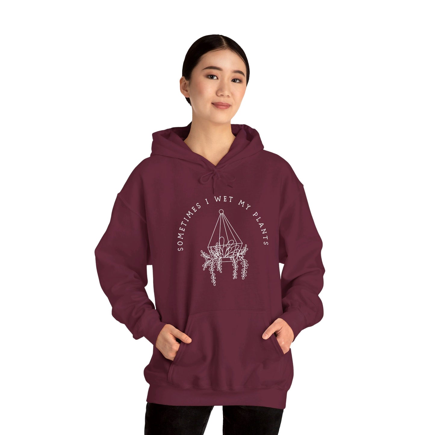 Sometimes I Wet My Plants Hoodie - Snarky Wonderful - 2