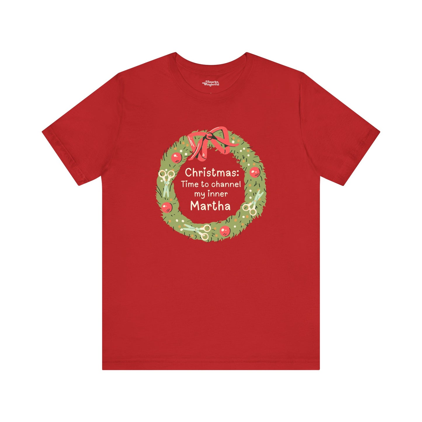 Channeling My Inner Martha at Christmas Premium T-Shirt