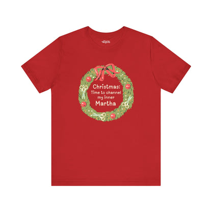 Channeling My Inner Martha at Christmas Premium T-Shirt