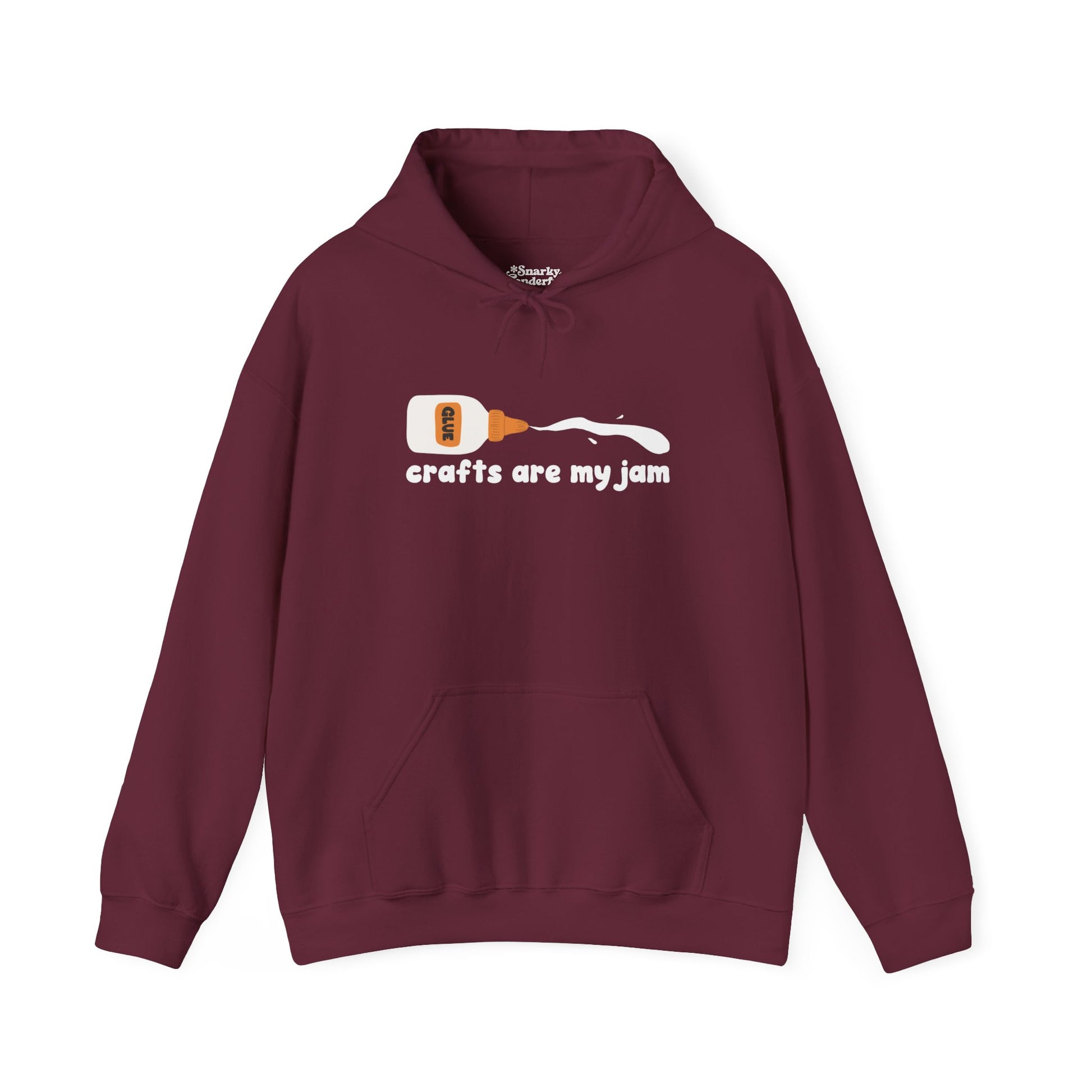 Crafts Are My Jam Glue Spill Hoodie - Snarky Wonderful - 3