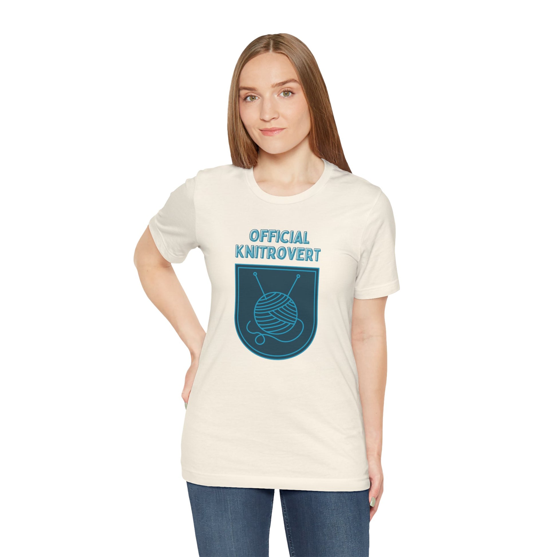 Official Knitrovert Yarn Lover T-Shirt - Snarky Wonderful - 3