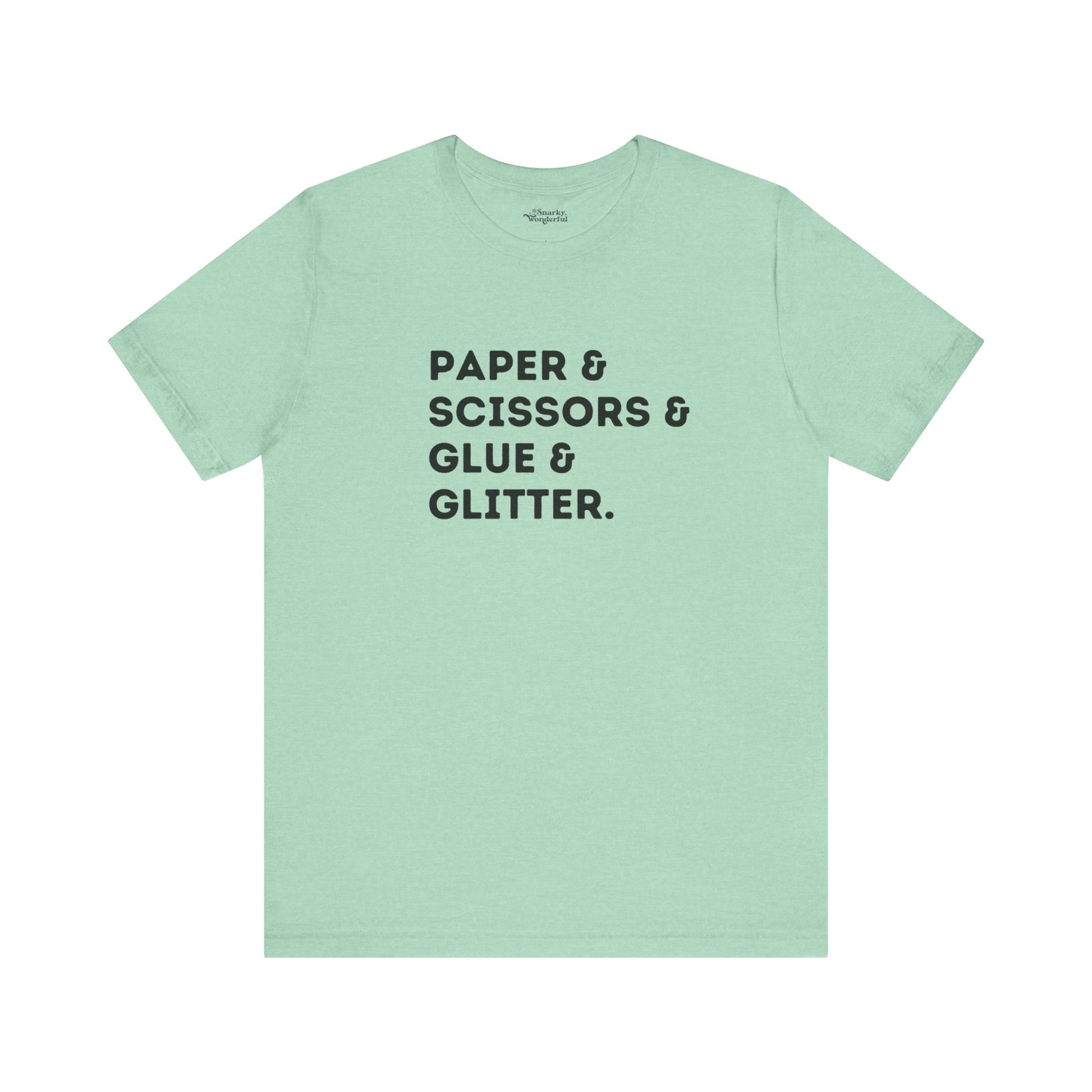 The Paper Crafter's Essentials T-Shirt - Snarky Wonderful - 6