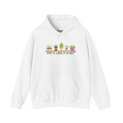 Pot It Like It’s Hot Plant Lover Hoodie - Snarky Wonderful - 5