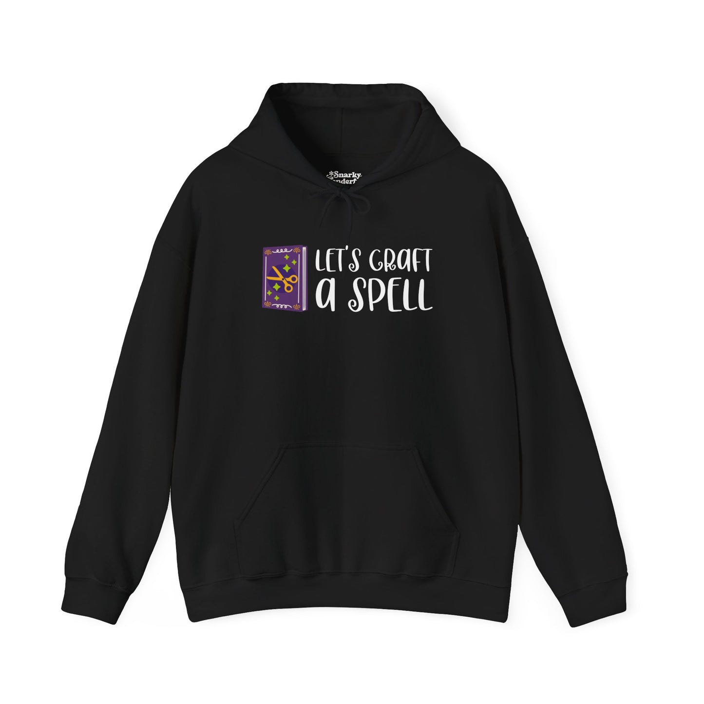 Let's Craft a Spell Halloween Hoodie - Snarky Wonderful - 5