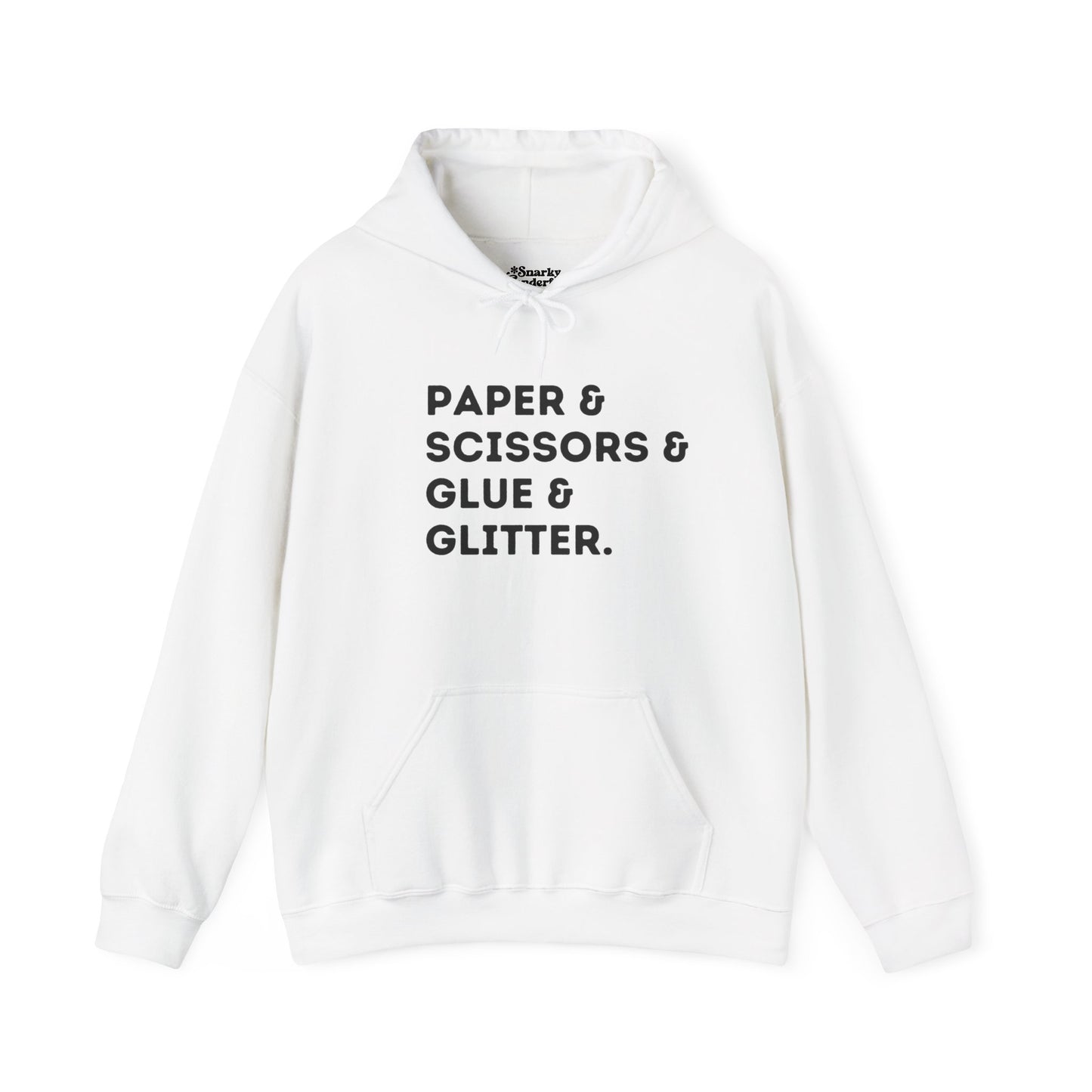 The Paper Crafter's Essentials Hoodie - Snarky Wonderful - 4