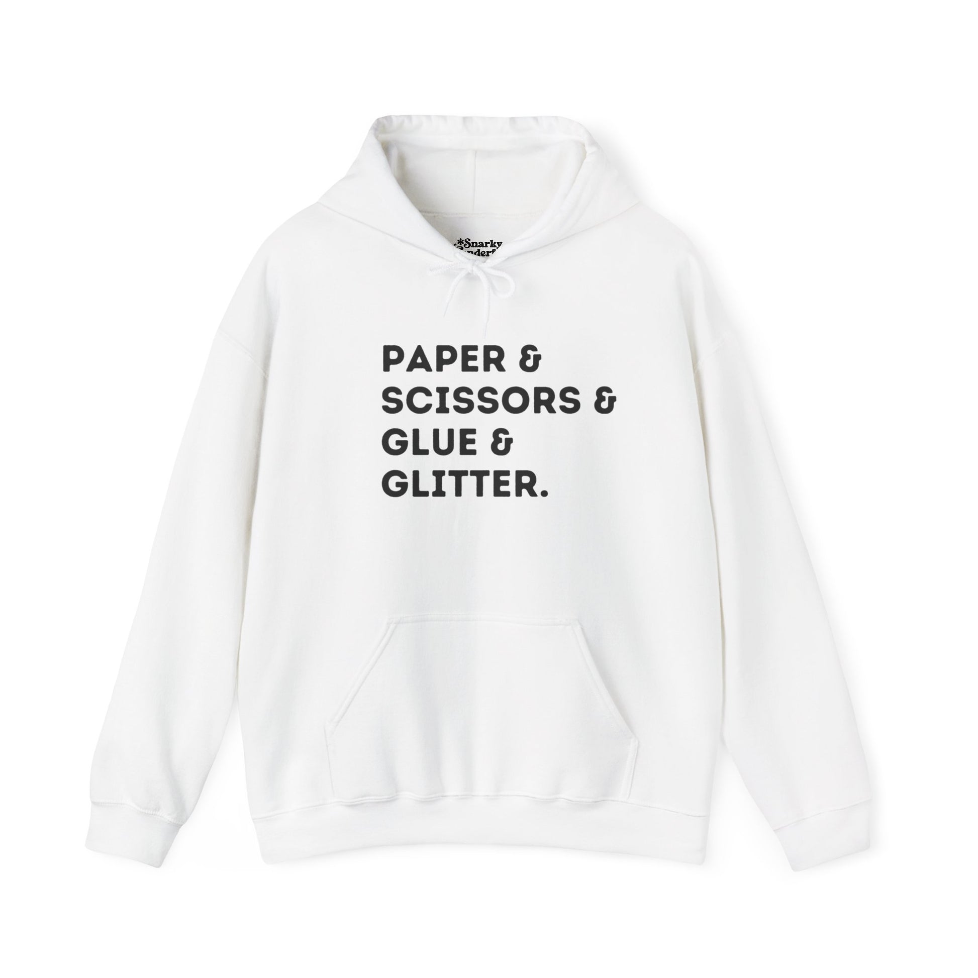 The Paper Crafter's Essentials Hoodie - Snarky Wonderful - 4