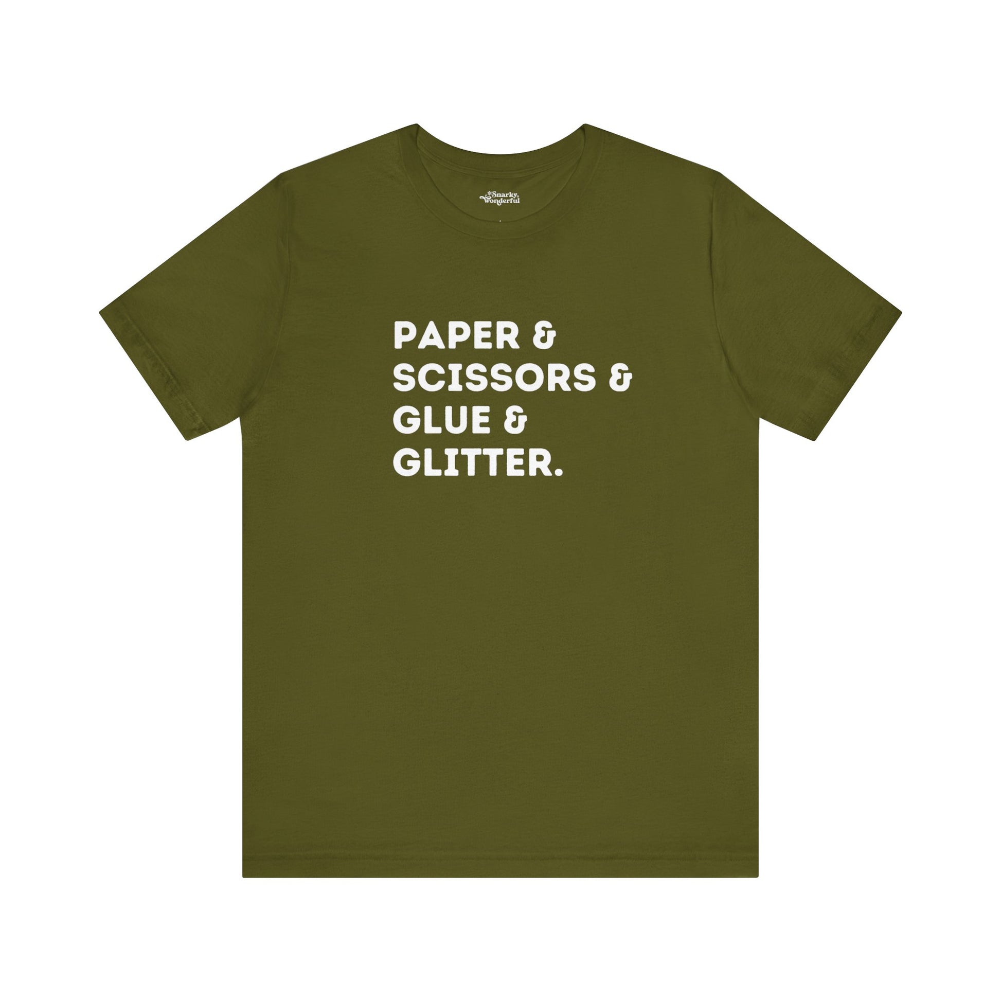 The Paper Crafter's Essentials T-Shirt - Snarky Wonderful - 12