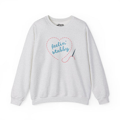 Feelin' Stabby Needlework Humor Sweatshirt - Snarky Wonderful - 4