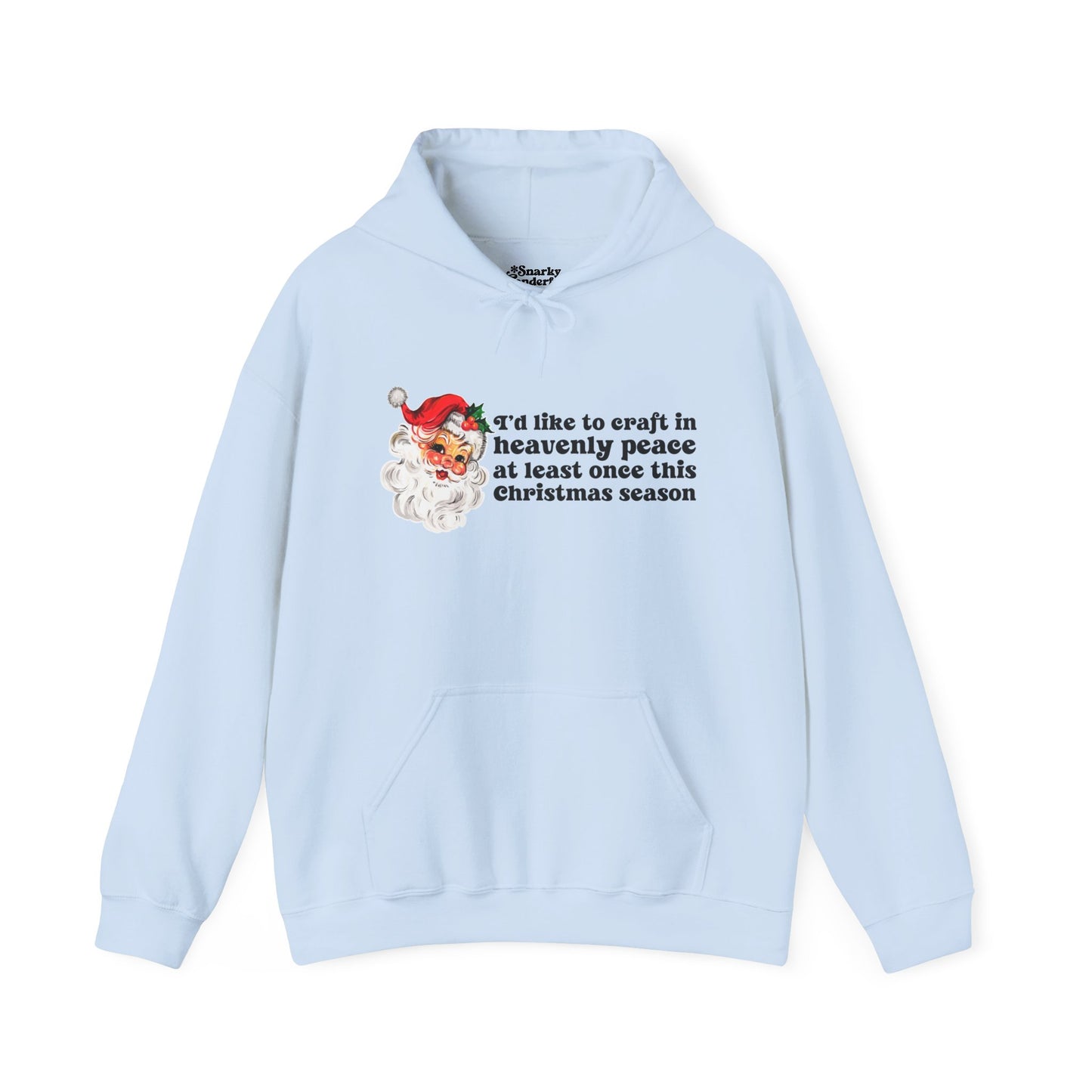 Christmas Crafting in Heavenly Peace Hoodie