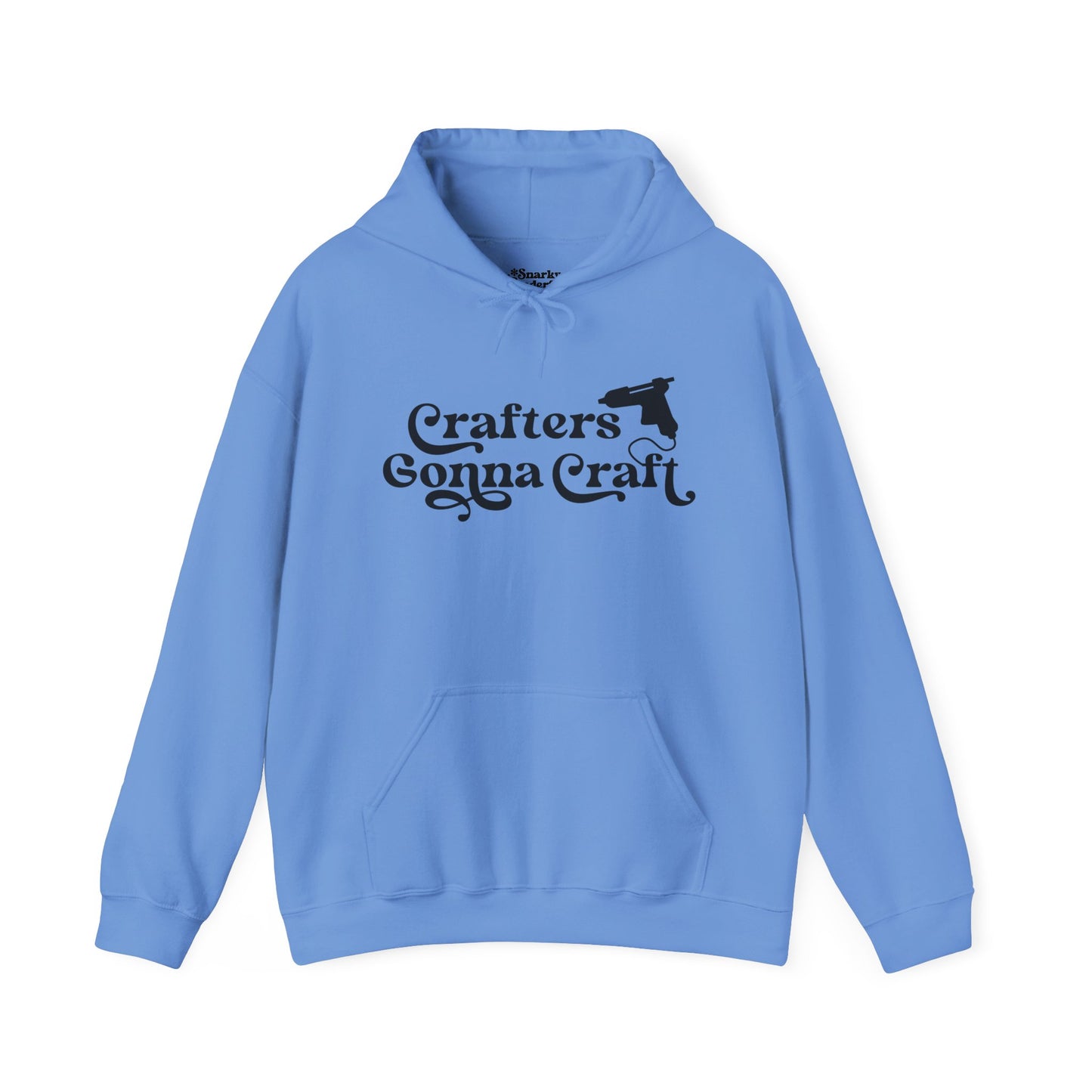 Crafters Gonna Craft Hot Glue Gun Hoodie