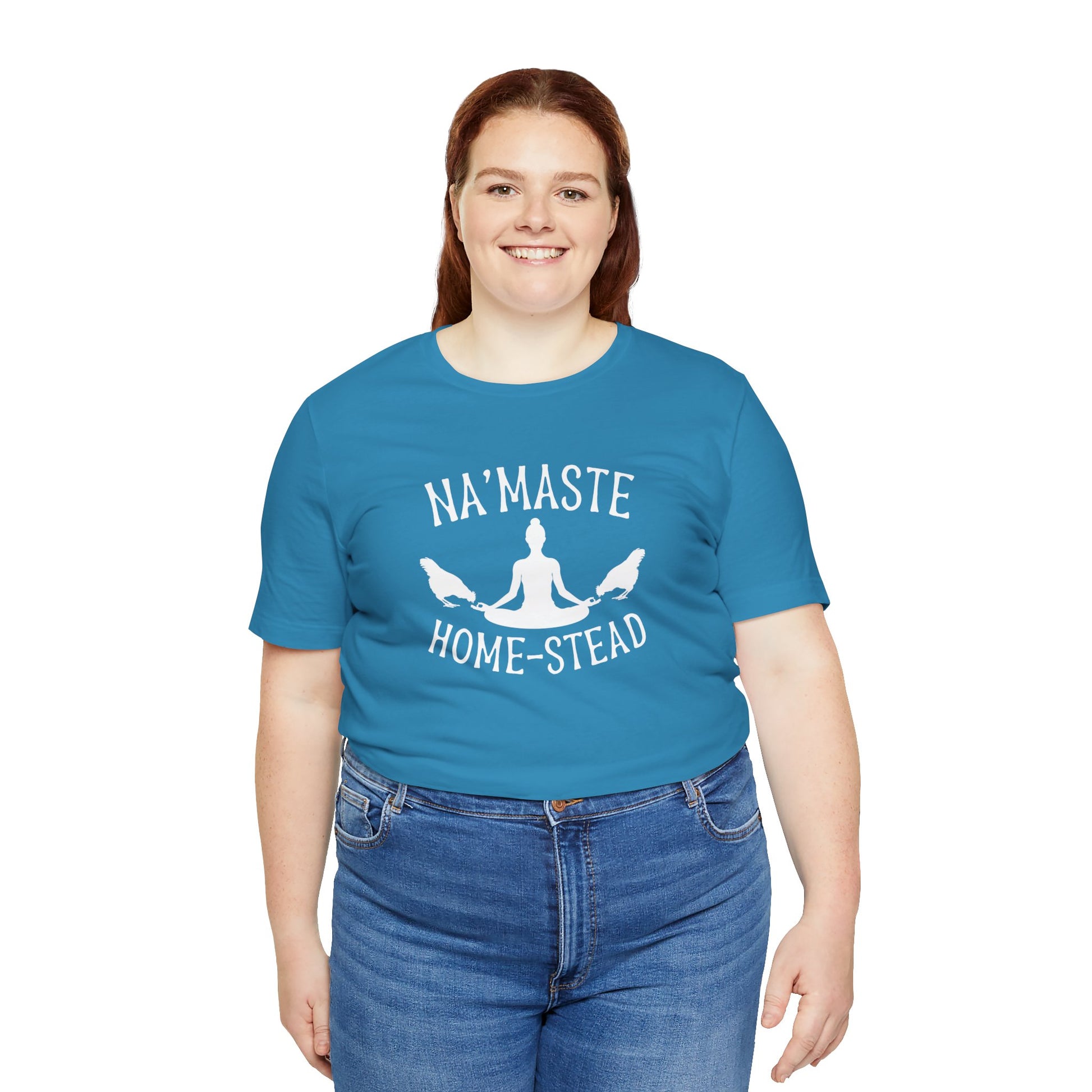 Homestead & Chill: Namaste Home-stead T-Shirt - Snarky Wonderful - 2