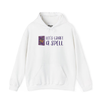 Let's Craft a Spell Halloween Hoodie - Snarky Wonderful - 4