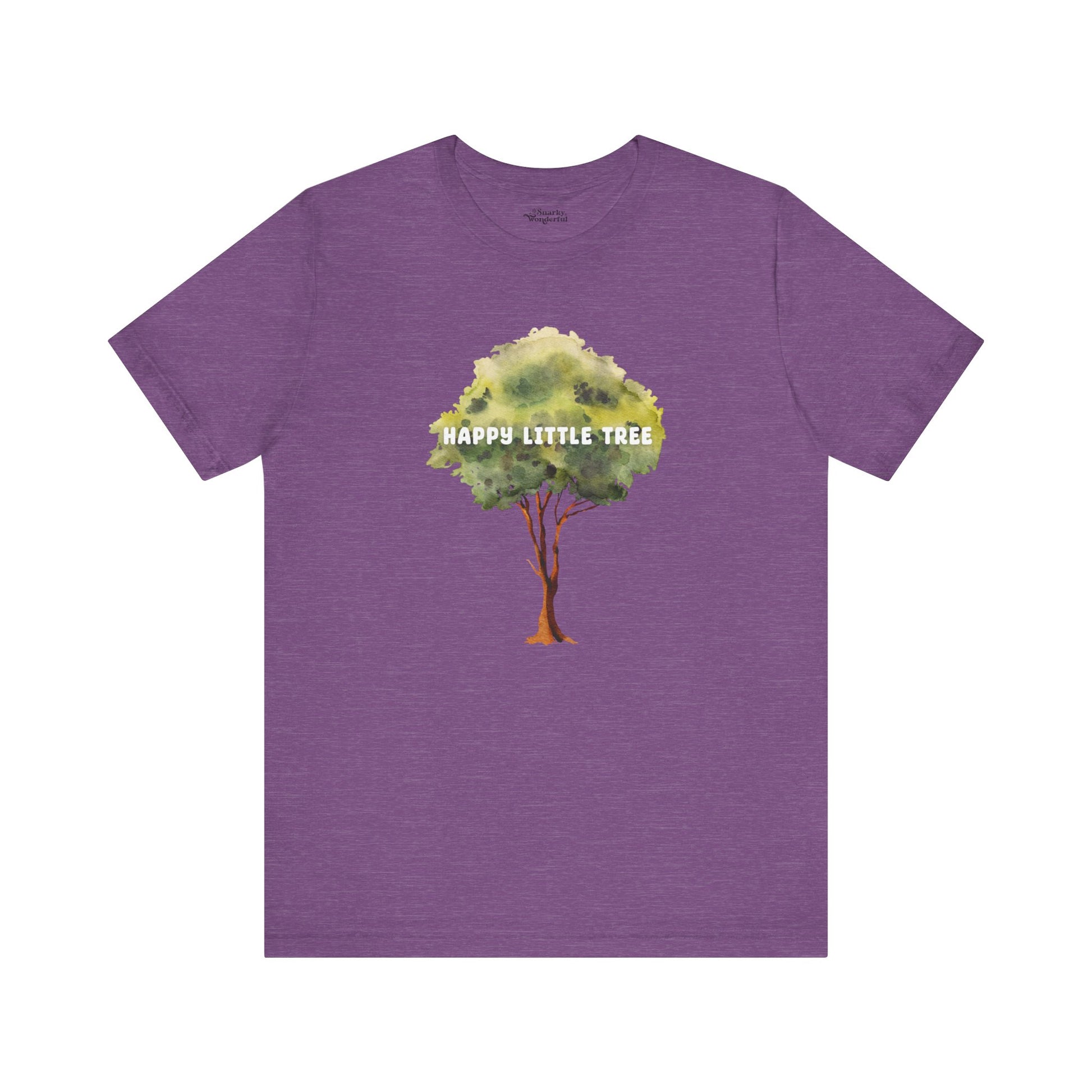 Happy Little Tree Art T-Shirt - Snarky Wonderful - 7