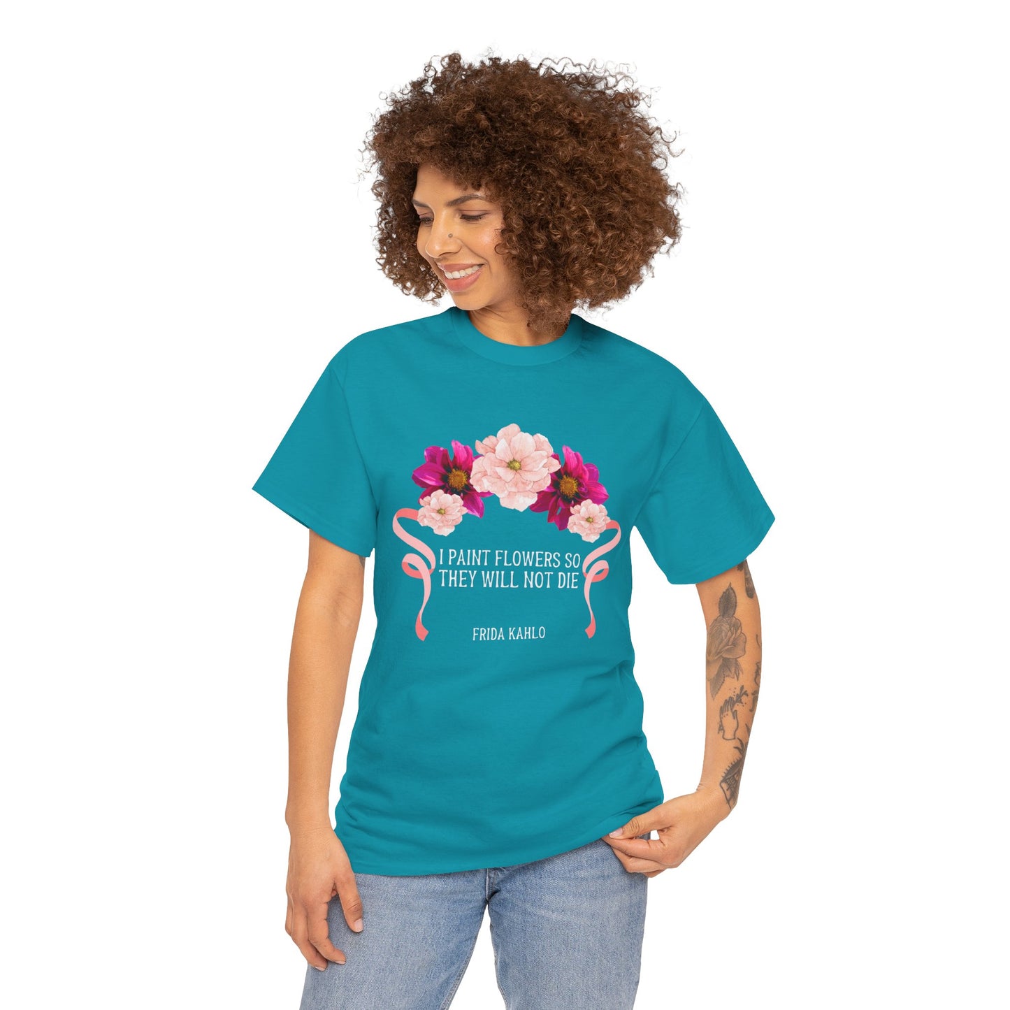 I Paint Flowers So They Will Not Die Essential Tee