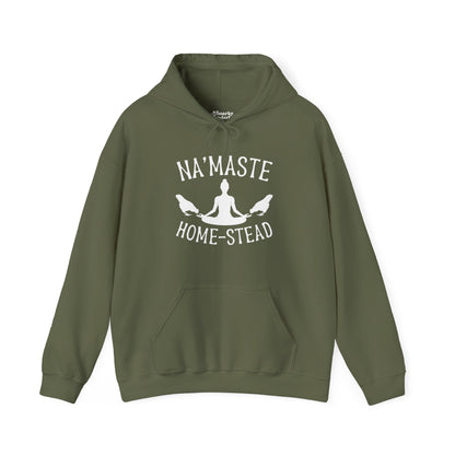 Homestead & Chill: Namaste Home-stead Hoodie - Snarky Wonderful - 11