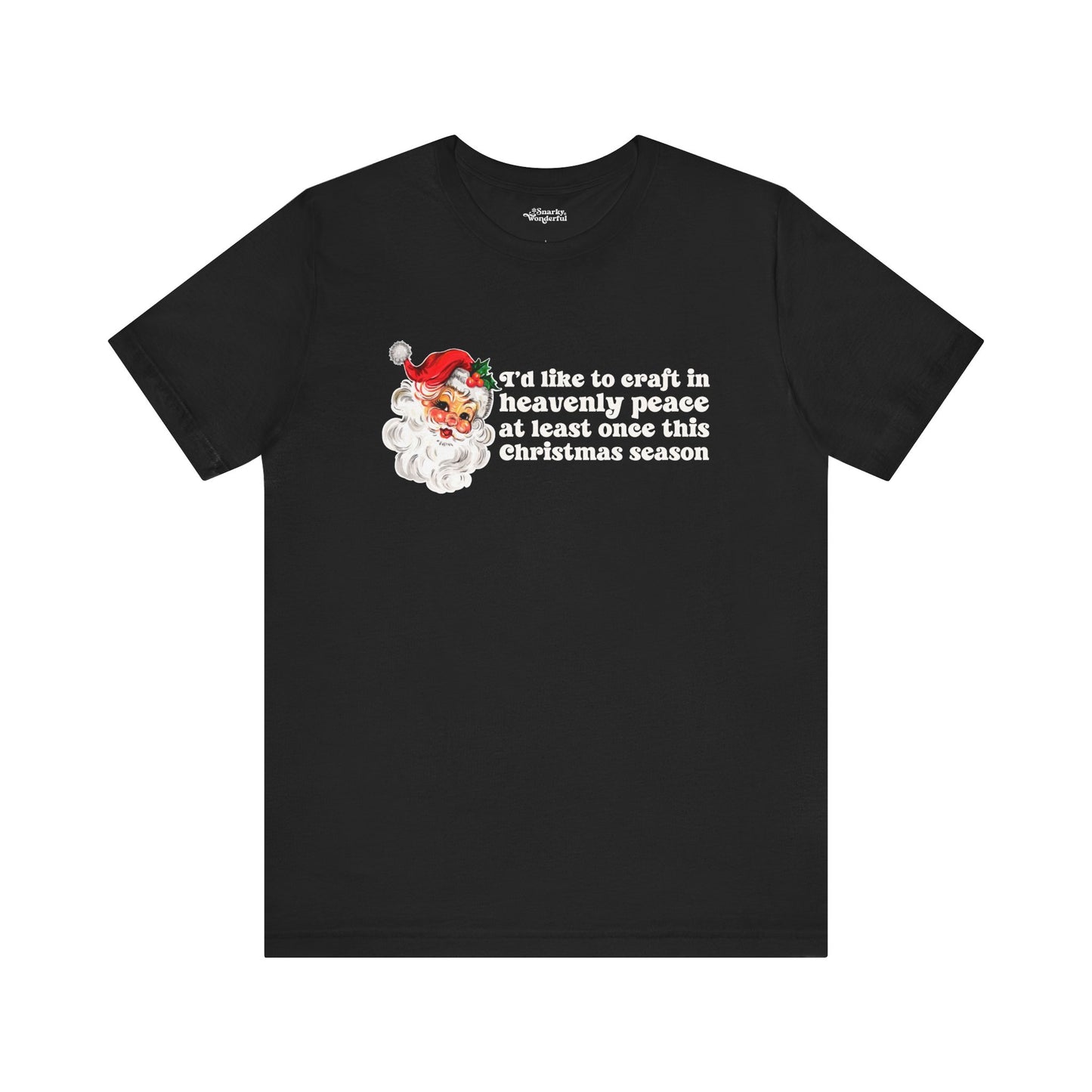 Christmas Crafting in Heavenly Peace Premium T-Shirt