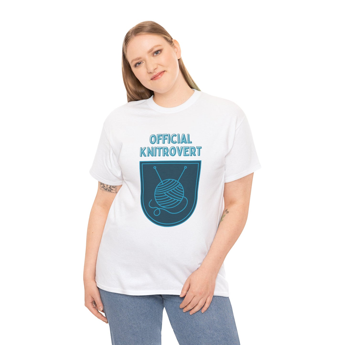 Official Knitrovert Yarn Lover Essential Tee