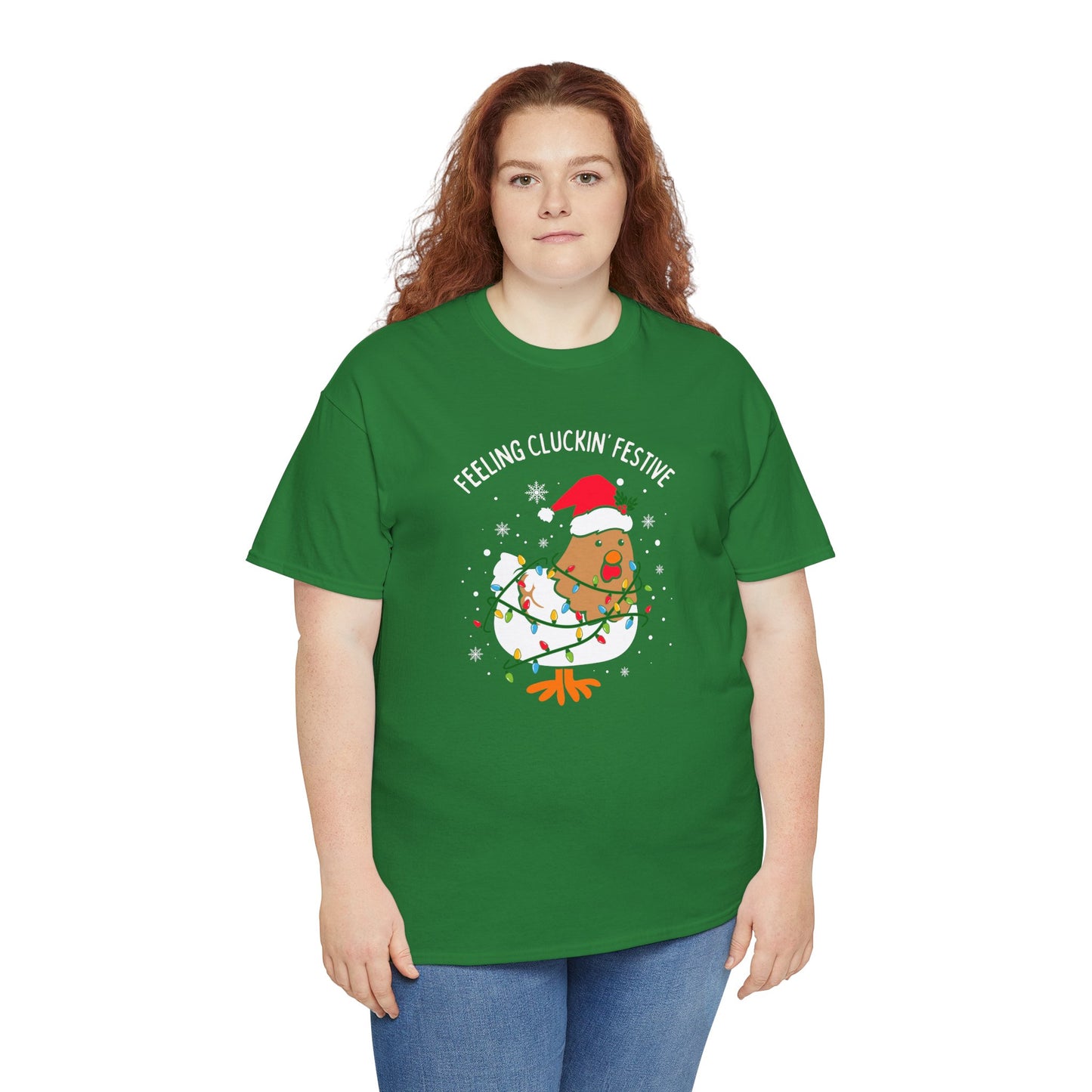 Feeling Cluckin' Festive Christmas Essential Tee