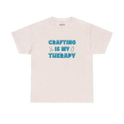 Crafting is My Therapy Essential Tee