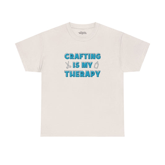 Crafting is My Therapy Essential Tee