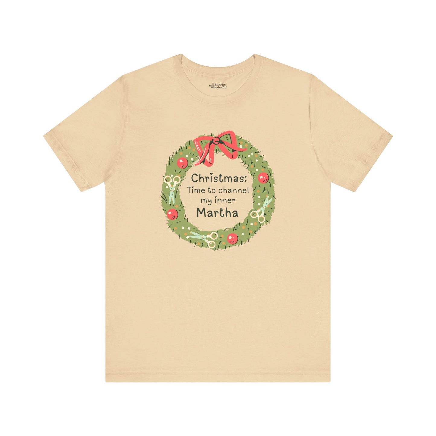 Channeling My Inner Martha at Christmas Premium T-Shirt