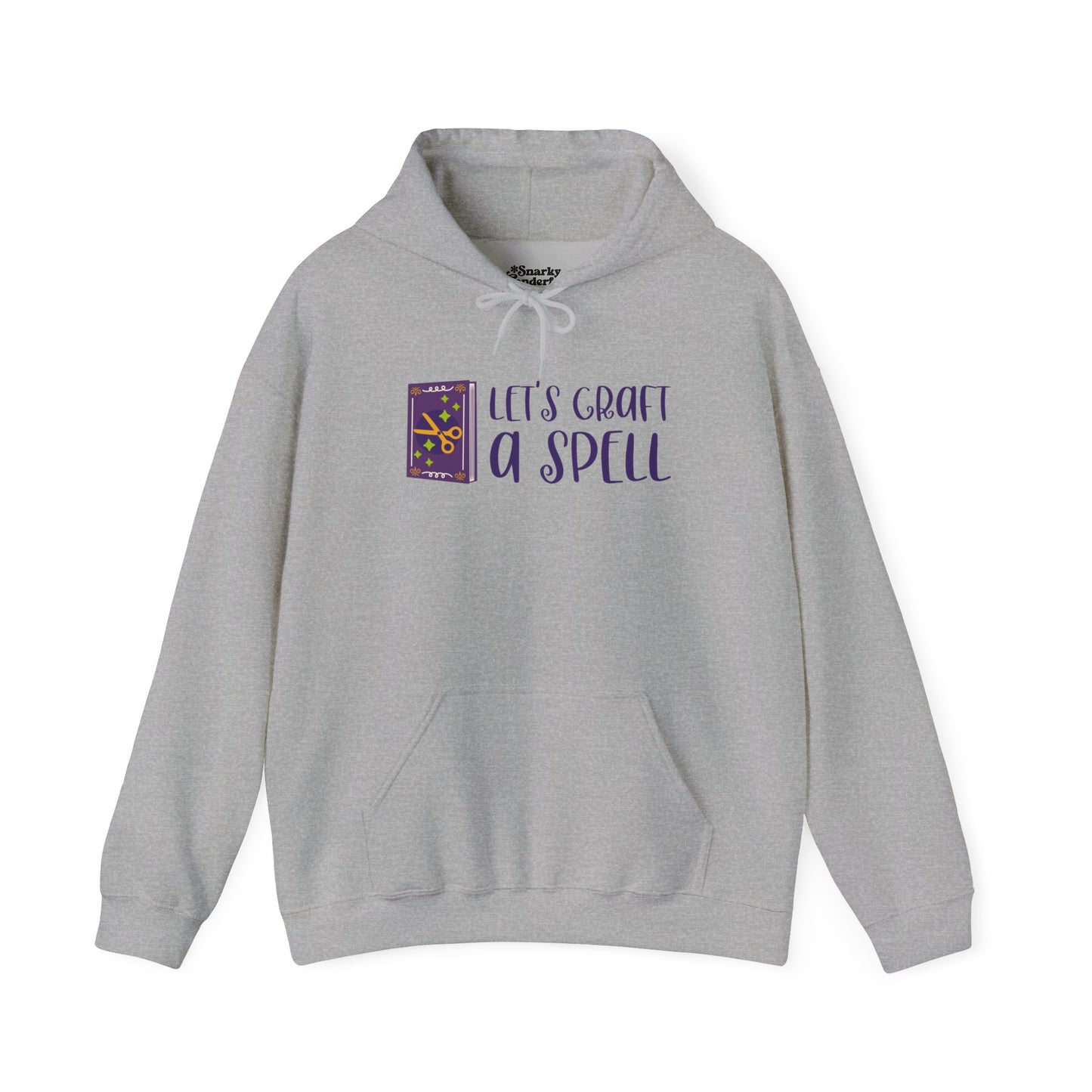 Let's Craft a Spell Halloween Hoodie - Snarky Wonderful - 3