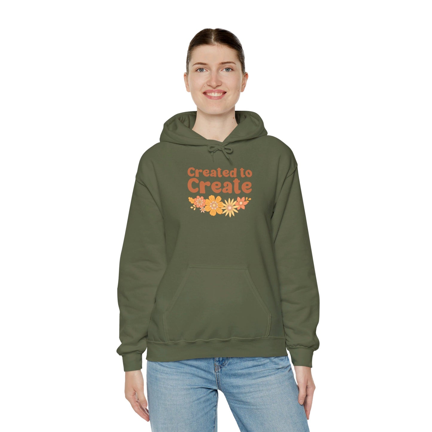 Created to Create Hoodie - Snarky Wonderful - 2