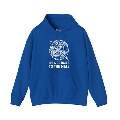 Let's Go Balls to the Wall Crochet Hoodie - Snarky Wonderful - 9