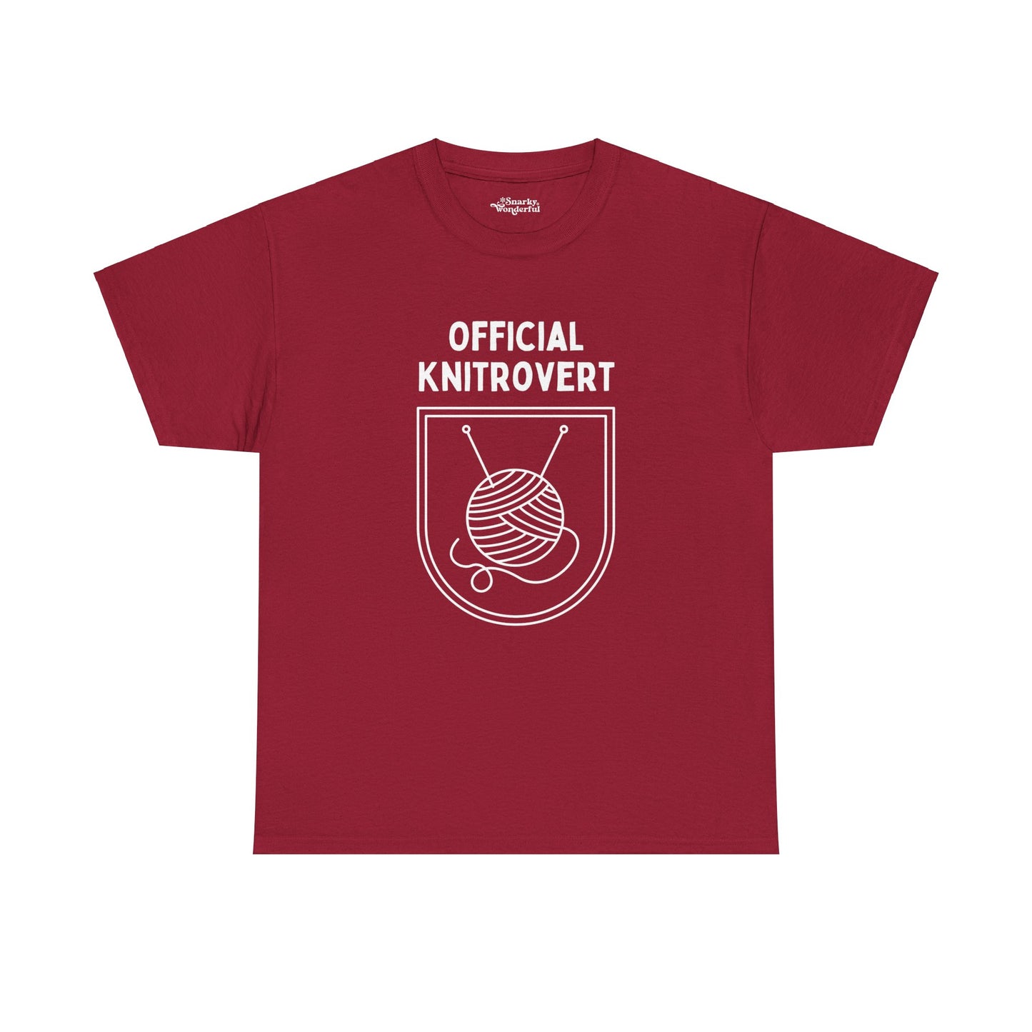 Official Knitrovert Yarn Lover Essential Tee