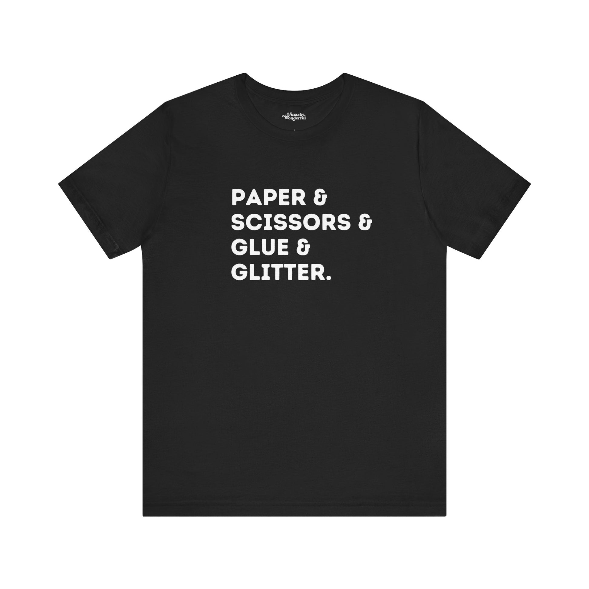 The Paper Crafter's Essentials T-Shirt - Snarky Wonderful - 5