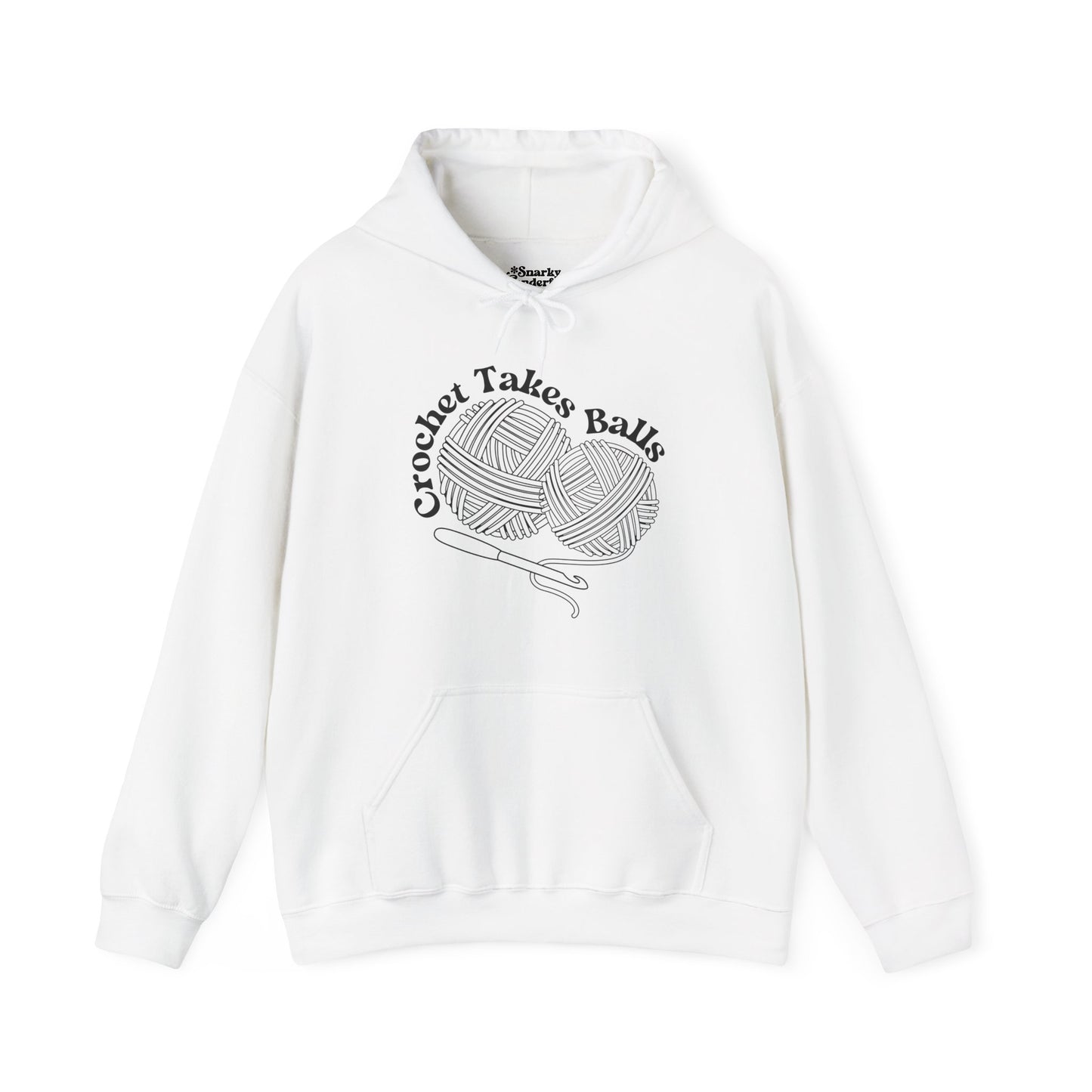 Crochet Takes Balls Hoodie