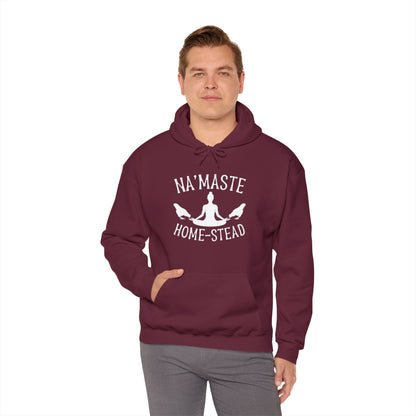 Homestead & Chill: Namaste Home-stead Hoodie - Snarky Wonderful - 2