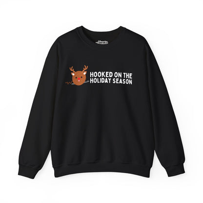 Hooked on the Holiday Season Crochet Sweatshirt