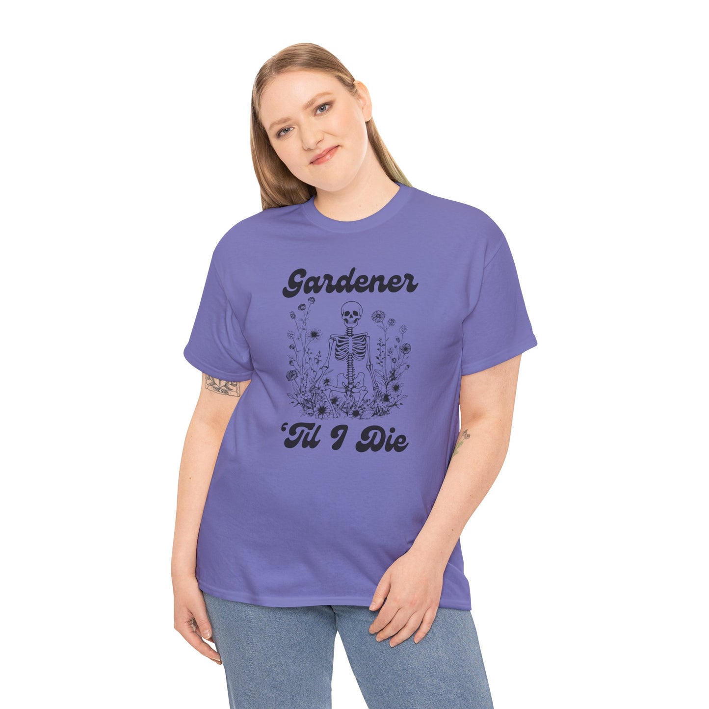 Gardener 'Til I Die Skeleton Essential Tee