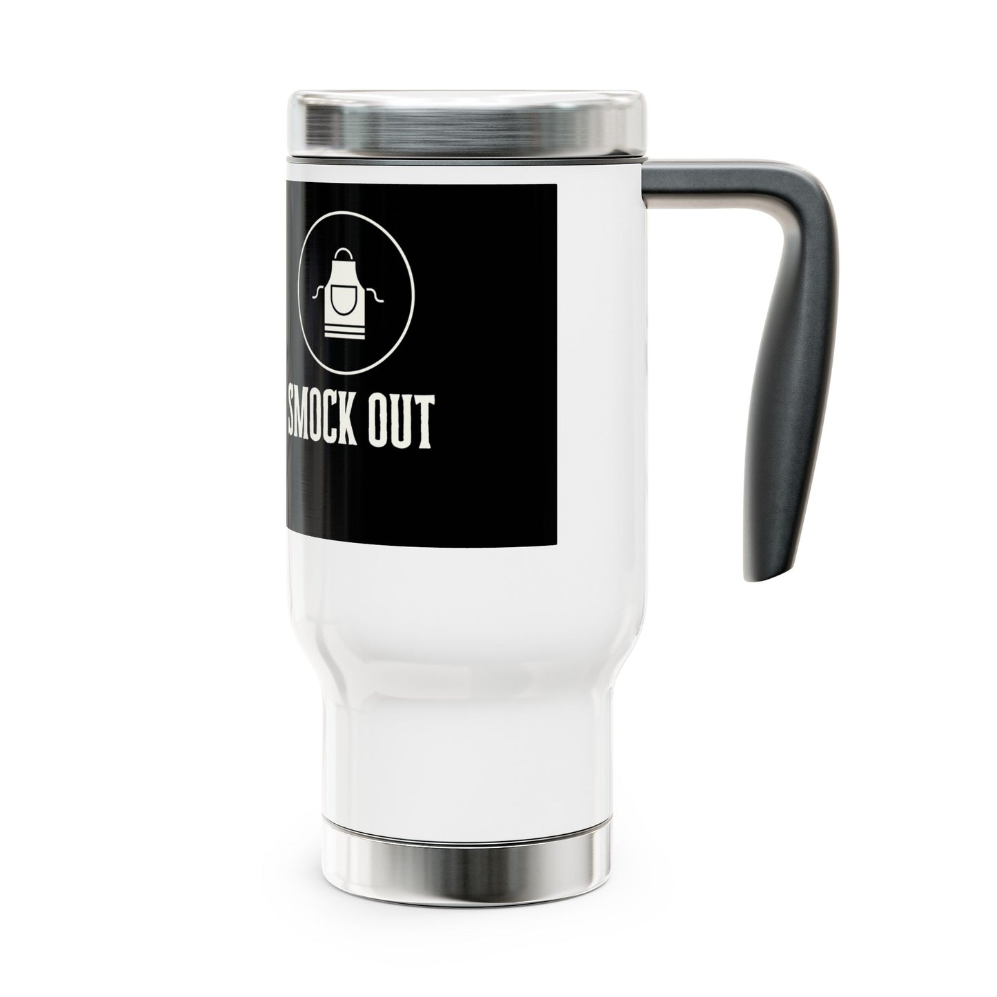 "Rock Out with Your Smock Out" Stainless Steel Travel Mug - 14oz