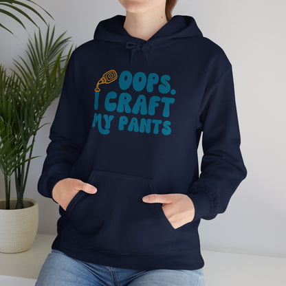 Oops I Craft My Pants Hoodie