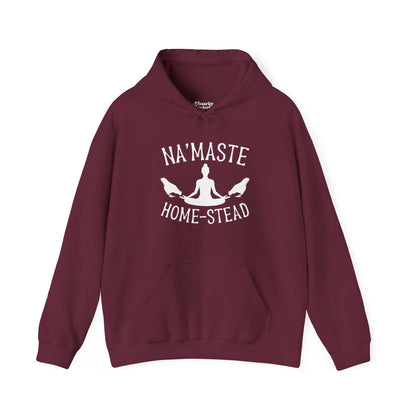 Homestead & Chill: Namaste Home-stead Hoodie - Snarky Wonderful - 1