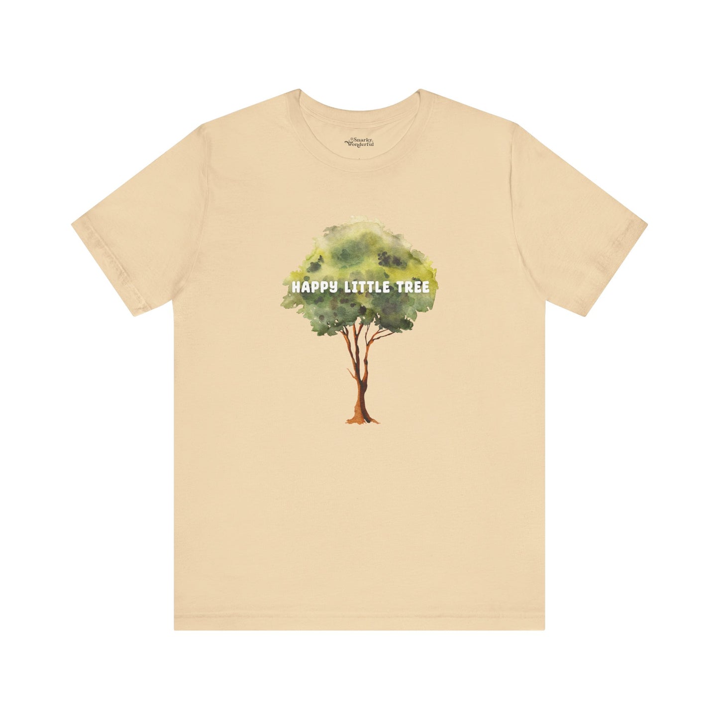 Happy Little Tree Art T-Shirt - Snarky Wonderful - 12