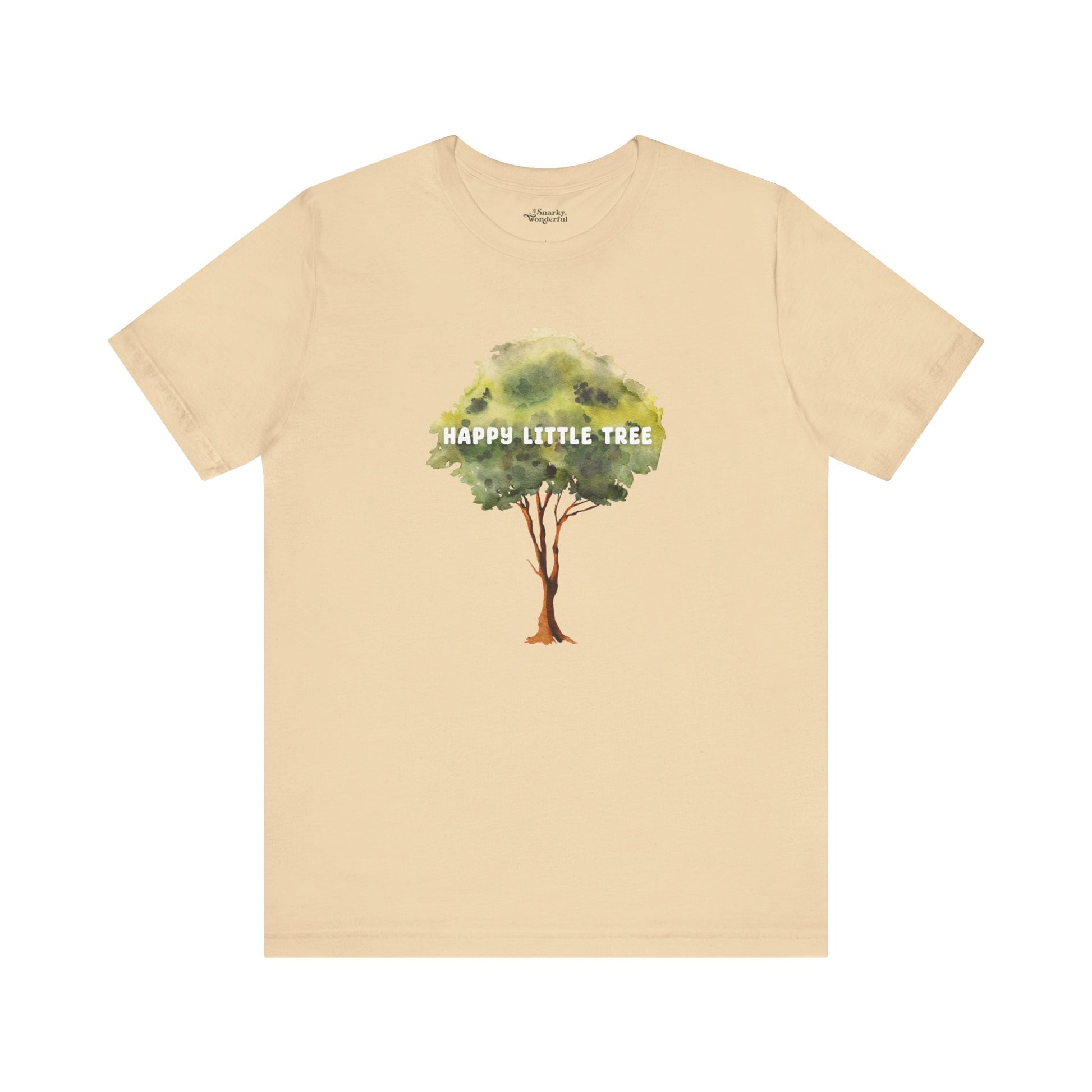 Happy Little Tree Art T-Shirt - Snarky Wonderful - 12