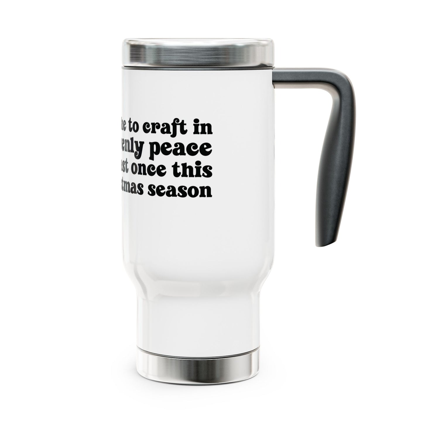 "Heavenly Peace Crafting" Stainless Steel Travel Mug - 14oz