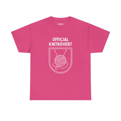 Official Knitrovert Yarn Lover Essential Tee