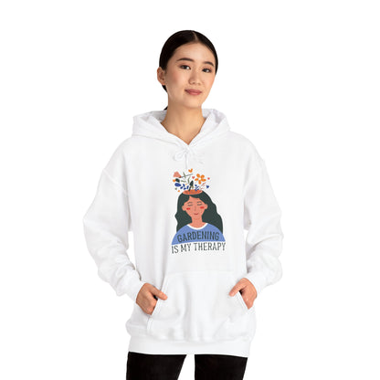 Gardening Is My Therapy Flower Dream Hoodie - Snarky Wonderful - 2