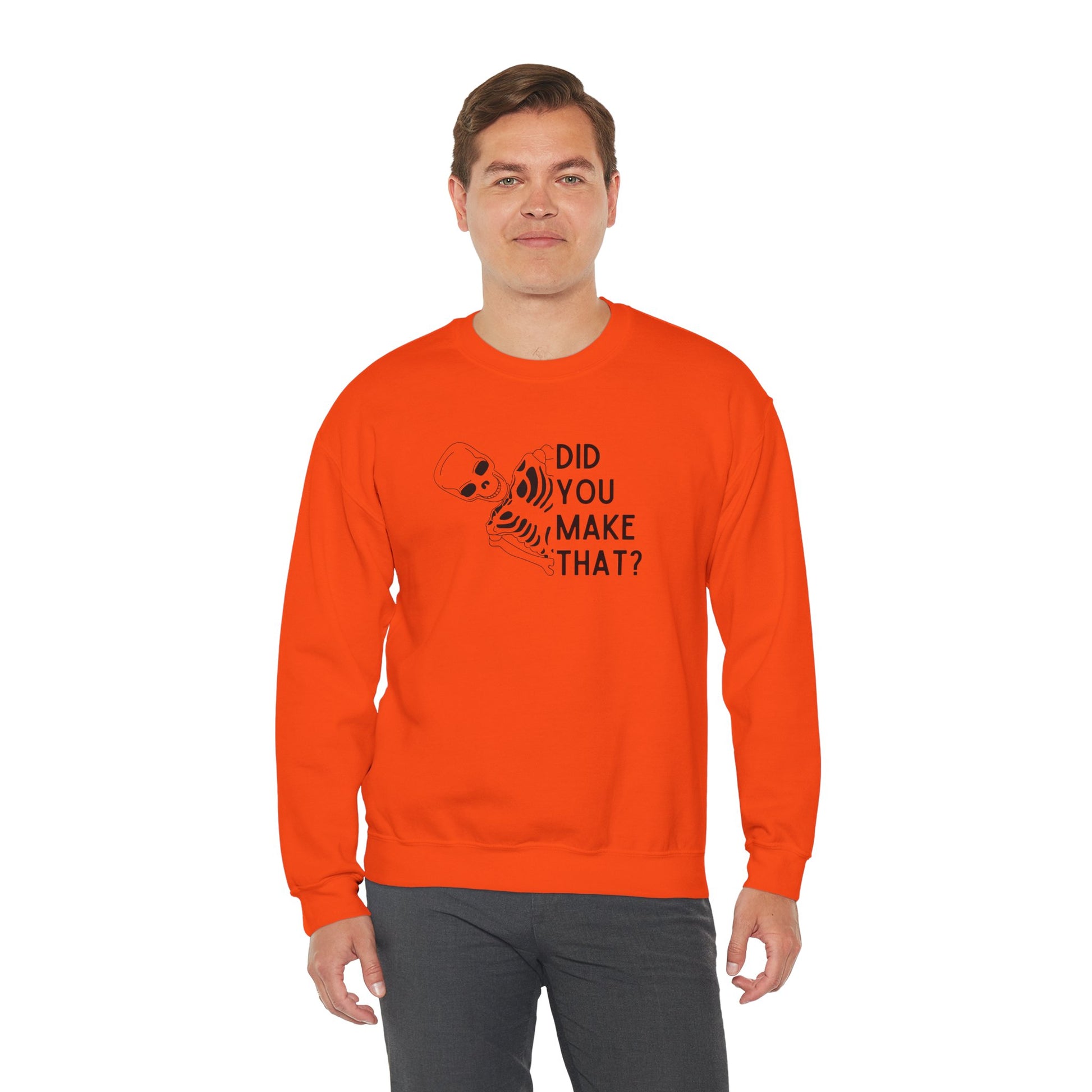 Curious Crafter: Did You Make That? Halloween Sweatshirt - Snarky Wonderful - 2