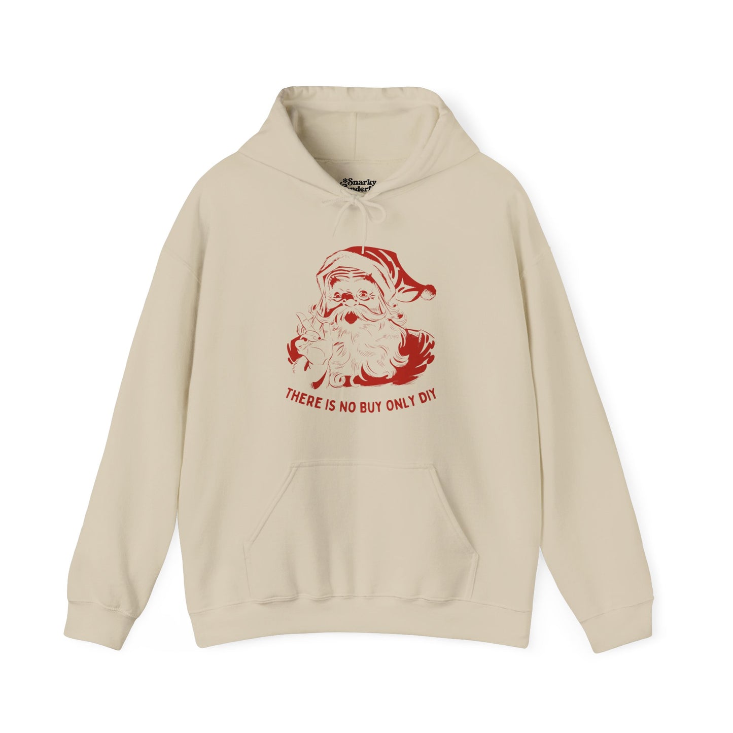 There is No Buy Only DIY Santa Hoodie