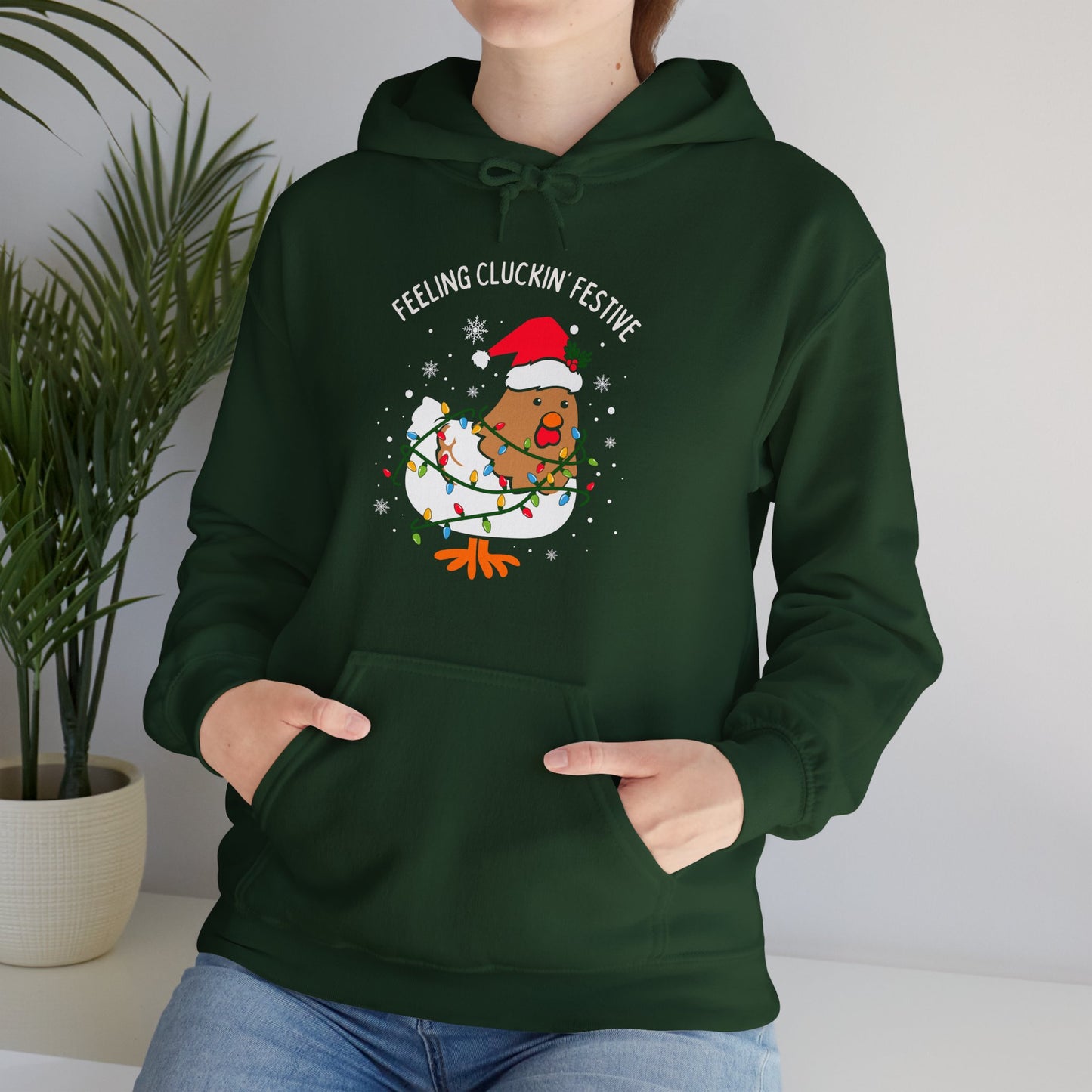 Feeling Cluckin' Festive Hoodie