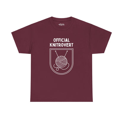 Official Knitrovert Yarn Lover Essential Tee