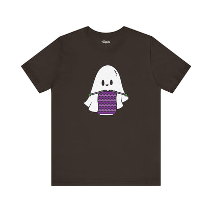 Knitting Ghost Halloween T-Shirt - Snarky Wonderful - 11