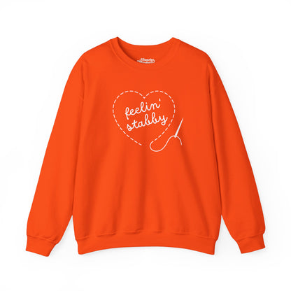 Feelin' Stabby Needlework Humor Sweatshirt - Snarky Wonderful - 10