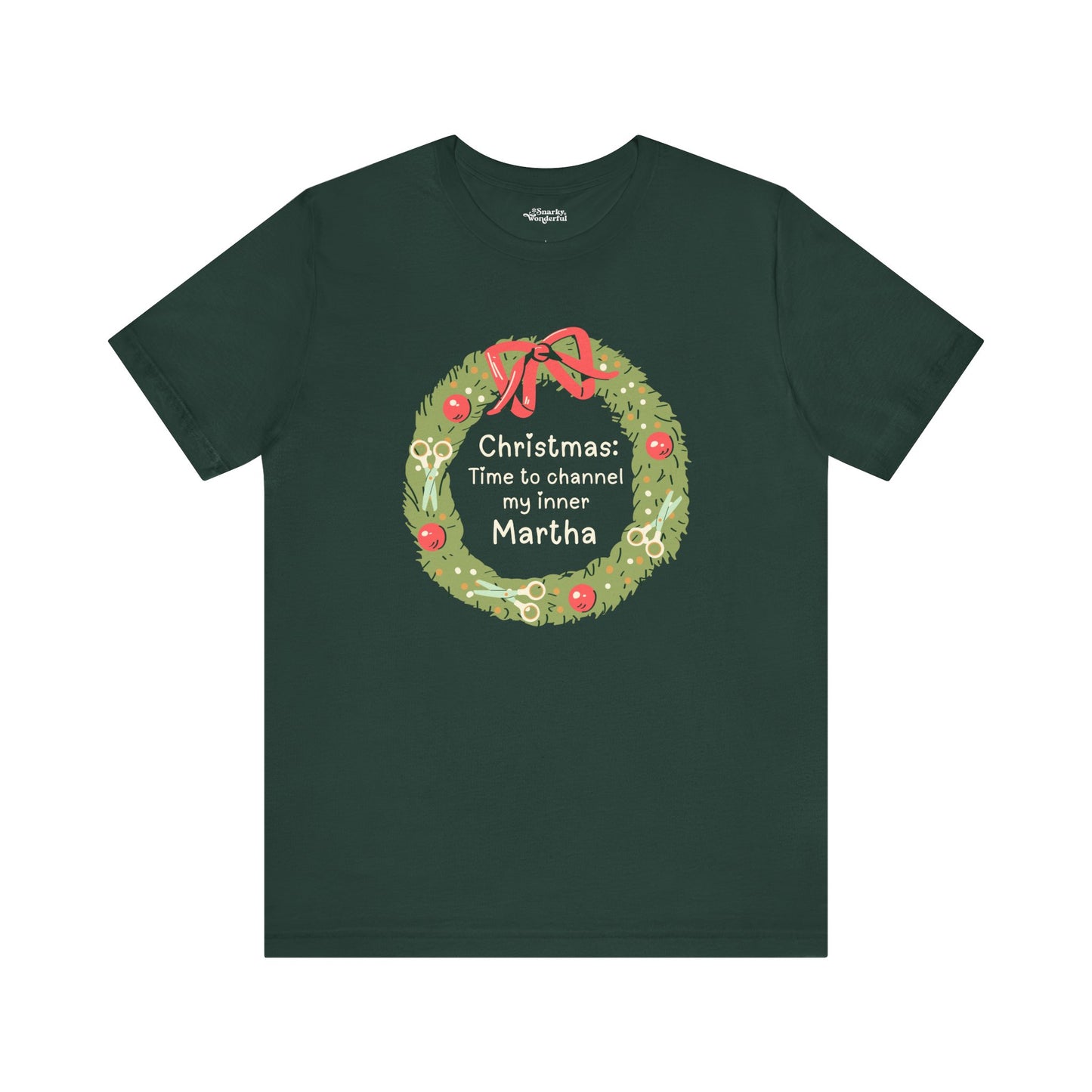 Channeling My Inner Martha at Christmas Premium T-Shirt